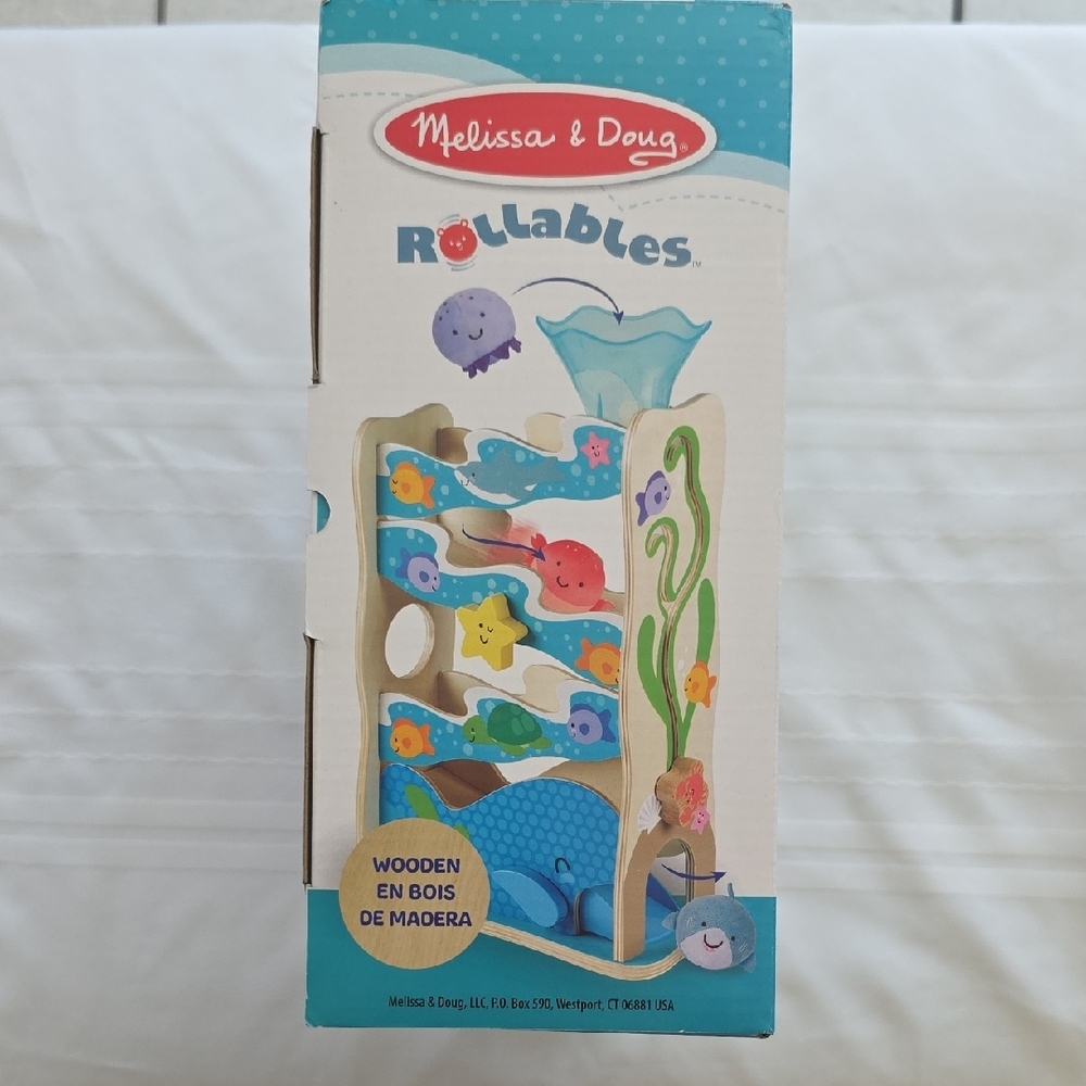 Melissa & Doug Ocean Slide Rollables - Blue, Green, and Yellow New In Box - Picture 4 of 5